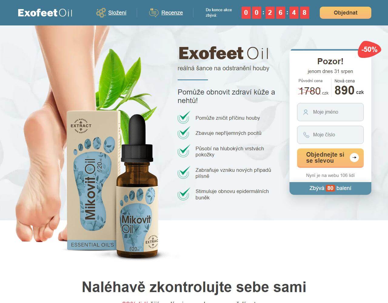 Exofeet oil 1